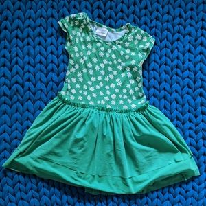 Hanna Andersson tulle dress, green, size 5